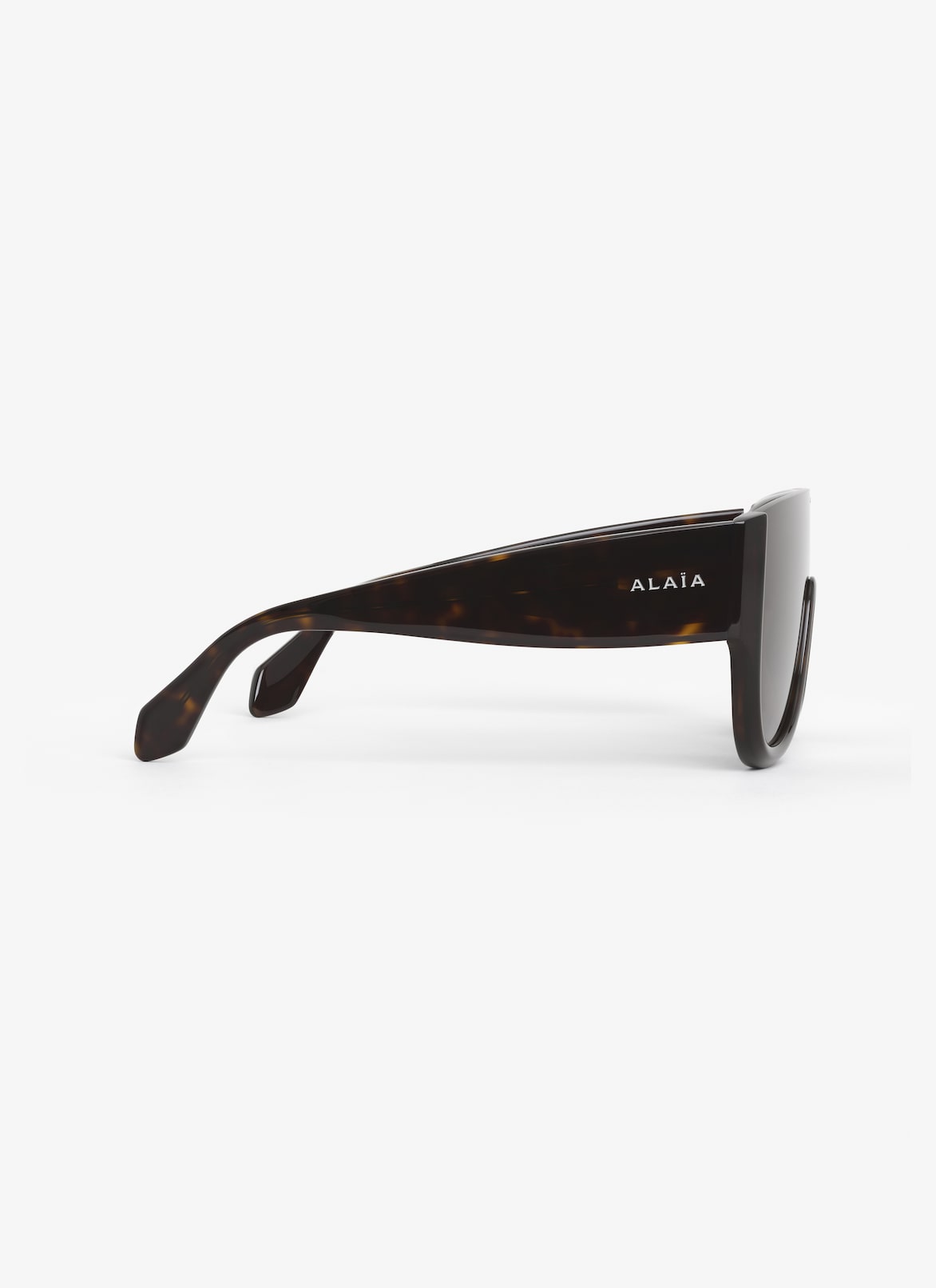 MASK SUNGLASSES ALAÏA BROWN MASK SUNGLASSES